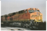 BNSF 7482 as a 2nd unit on a westbound garbage train.